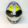 AIROH Aviator 3 Hima, Cross Motorradhelm, Größe S (Max 30°) HPC Carbon, ECE 2206, Grau Blau Fluogelb