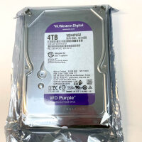 Western Digital WD Purple WD44PURZ, 4 TB Überwachungsfestplatte, SATA 6 Gb/s, 3,5 Zoll HDD