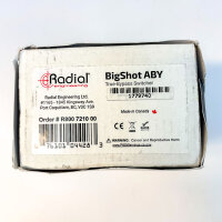 Radial BigShot ABY, Guitar Effect Switch, Black, R800721000