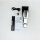 Roland FD-8 Hi-Hat-Controller-Pedal, Schwarz/Silber, Aluminium
