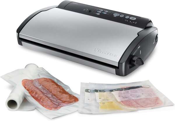 FoodSaver V2860 Vacuum Sealer, Automatic, Silver/Black