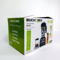 BUCHYMIX TURBOCRUSH BX250 3-in-1 High-Performance Blender, 3 L