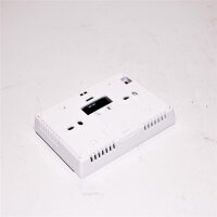 Garza 400616 Digitales Thermostat, programmierbar, für Boiler und Heizung, Chronothermostat, Touch-Temperaturregler, Weiß