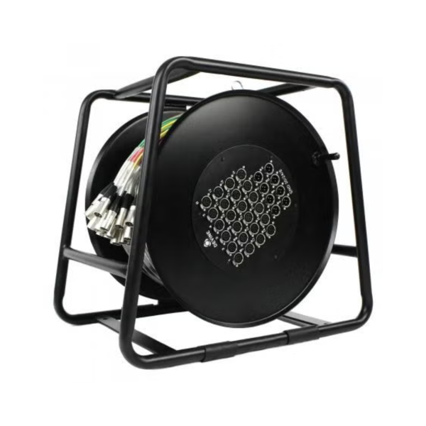 Devine SND-30-24-8 Stagesnake XLR stage haspel 24-weg 30 meter