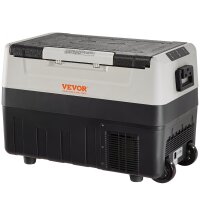 VEVOR T45K Portable Compressor Cooler, 45L, Dual-Zone,...