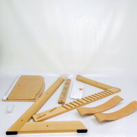 STOKKE Tripp Trapp Hochstuhl, Buche, mitwachsend, ab 6 Monaten bis 6 Jahre, Breite 46 cm, Gesamthöhe 77 cm