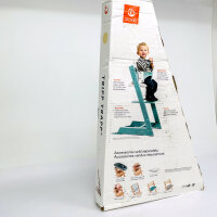 STOKKE Tripp Trapp Hochstuhl, Buche, mitwachsend, ab 6 Monaten bis 6 Jahre, Breite 46 cm, Gesamthöhe 77 cm