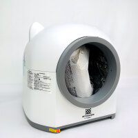PETWANDERS CH-ICB015 Automatic Self-Cleaning Cat Litter Box, 80L, 9W