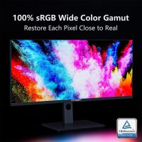 INNOCN 34C1Q 34 Zoll UWQHD Ultrawide Monitor, 3440 × 1440, IPS, 75 Hz, 21:9, FreeSync, HDR, USB-C, USB-Hub, HDMI, DisplayPort