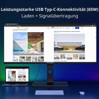 INNOCN 34C1Q 34 Zoll UWQHD Ultrawide Monitor, 3440 × 1440, IPS, 75 Hz, 21:9, FreeSync, HDR, USB-C, USB-Hub, HDMI, DisplayPort
