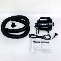Jobe electric air pump Heavy Duty 230 V, 2.7 PSI, for SUP boards, fun tubes and inflatable boats