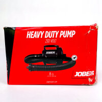 Jobe electric air pump Heavy Duty 230 V, 2.7 PSI, for SUP boards, fun tubes and inflatable boats