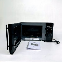 Nilson NMW2700N Microwave Oven, 20 L, 700 W, 5 Programs, Defrost Function, 35-Minute Timer, Black