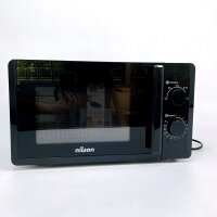 Nilson NMW2700N Microwave Oven, 20 L, 700 W, 5 Programs, Defrost Function, 35-Minute Timer, Black