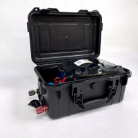 LiFePO4 SJY12 12V 100Ah Lithium Battery with Bluetooth and Charger, 100A