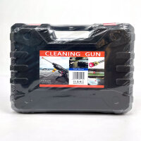 Cleaning gun, compressed air cleaning gun for cars, black