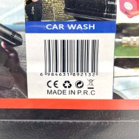 Cleaning gun, compressed air cleaning gun for cars, black