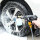 Cleaning gun, compressed air cleaning gun for cars, black