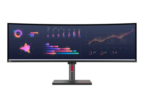 Lenovo ThinkVision P49w-30, A234905P0, Monitor, 49-Zoll DQHD Curved, 5120×1440, 32:9