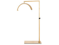 COSMOGLO XL LED Crescent Floor Lamp Gold, Mobile Phone...