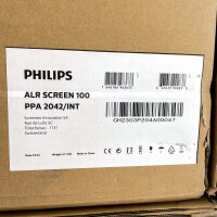 Philips PPA2042 ALR projection screen, 100 inch screen, precisely designed for ultra-short throw projectors