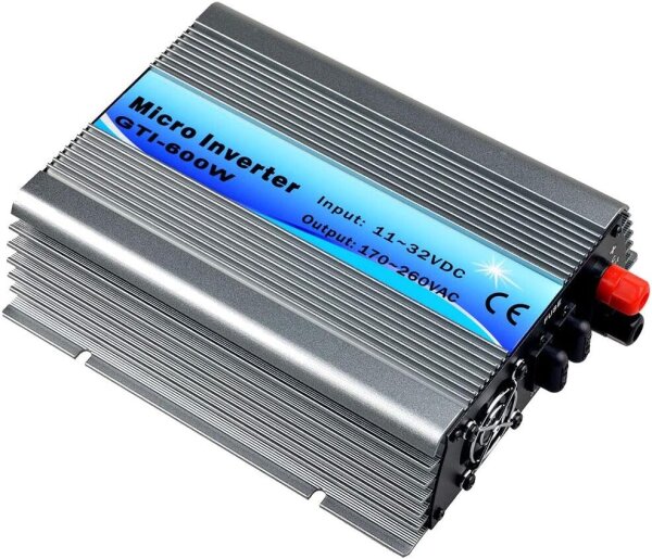 Y&H GTI-600W Solar Micro Inverter, 600 W, MPPT, pure sine wave, 11-32VDC