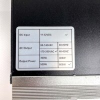 Y&H GTI-600W Solar Micro Inverter, 600 W, MPPT, pure sine wave, 11-32VDC