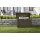 Gartenbox FreizeitBox 100 Stahl bronzefarben 101 x 61 x 46 cm