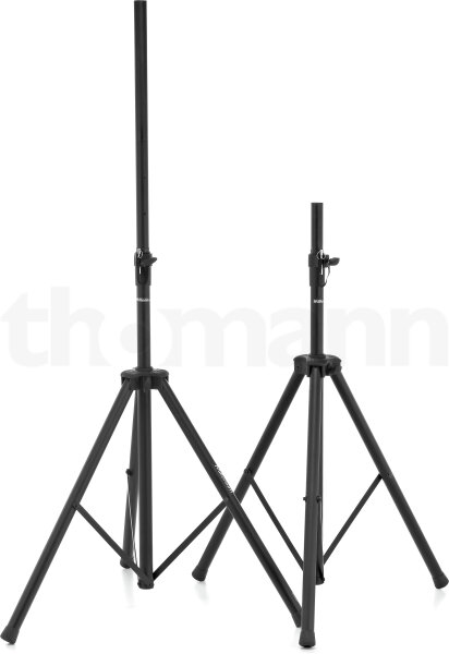 Millenium BS-2211B MKII Speaker Stand Set, 2 pieces, 304849, Black