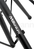 Millenium BS-2211B MKII Speaker Stand Set, 2 pieces, 304849, Black