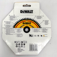 DEWALT DT1670-QZ circular saw blade, 184 mm, 60 teeth, for wood and MDF