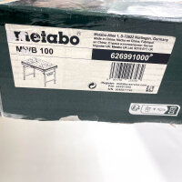 Metabo MWB 100, work table, height-adjustable, 100 x 80-100 x 75cm, wood, foldable