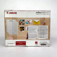 Canon PIXMA TS3351 Farb-Tintenstrahl-All-in-One, Drucken, Scannen, Kopieren, WLAN, Weiß