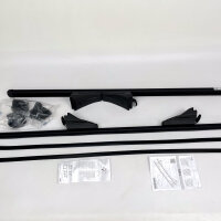 MENABO 000085900000 Roof rack, Black, Aluminum, 120.1 x 10.1 x 15.1 cm