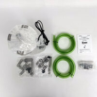 SunSun HW-603B, external aquarium filter, 400 l/h, 3 filter sponges, 1 filter fleece, filter media, filter pump, 50357