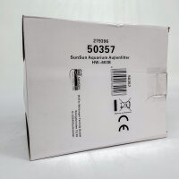 SunSun HW-603B, external aquarium filter, 400 l/h, 3 filter sponges, 1 filter fleece, filter media, filter pump, 50357