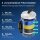 SunSun HW-603B, external aquarium filter, 400 l/h, 3 filter sponges, 1 filter fleece, filter media, filter pump, 50357