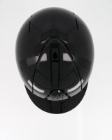 KEP Smart Nova Metal Polish Riding Helmet Unisex, Size M (51–58 cm), Black, NOVA.P.BLK.M