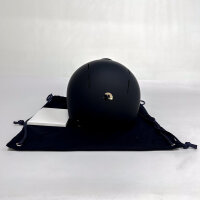KEP Italia, NOVA.T.BLU.L, Textil-Riithelm, Unisex, Standardvisor, Größe L (60 cm), Mattblau