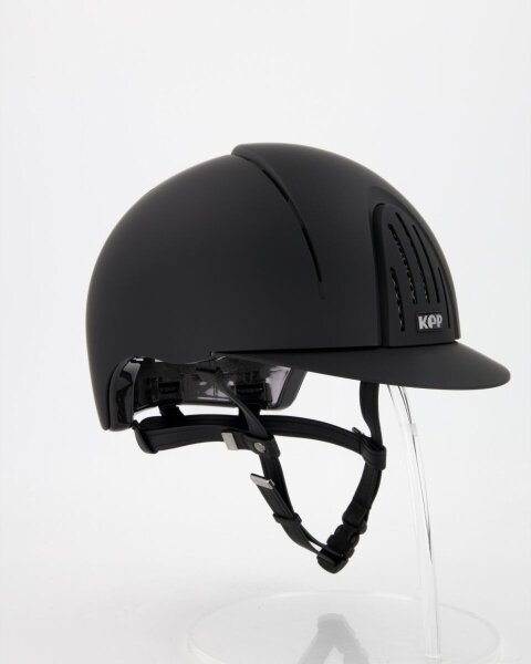 KEP Italia NOVA.T.BLK.M Textile Riding Helmet Unisex Size M (51-58 cm) Matte Black