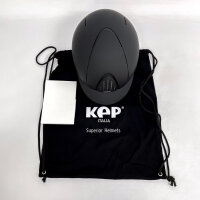 KEP Italia NOVA.T.BLK.M Textile Riding Helmet Unisex Size M (51-58 cm) Matte Black
