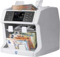 Safescan 2985-SX Geldzählmaschine, Wertzählung und Sortierung gemischter Banknoten, Geldscheinprüfer, 7-fache Echtheitsprüfung, 112-0649