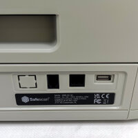 Safescan 2985-SX Geldzählmaschine, Wertzählung und Sortierung gemischter Banknoten, Geldscheinprüfer, 7-fache Echtheitsprüfung, 112-0649