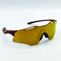 Oakley Cybr Zero OO9512D-0339 Unisex-Sonnenbrille, Prizm 24K, Glas 39, Bügel 125 mm
