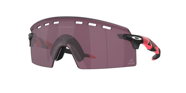 Oakley Encoder Strike Vented OO9235-16 Unisex-Sonnenbrille, Prizm Road Black, Glas 39 mm, Bügel 123 mm