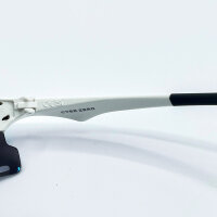 Oakley Cybr Zero OO9512D-0239 Unisex Sunglasses, Prizm Sapphire, White, Lens 39 mm, Temples 125 mm