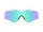 Oakley Cybr Zero OO9512D-0239 Unisex Sunglasses, Prizm Sapphire, White, Lens 39 mm, Temples 125 mm