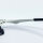 Oakley Cybr Zero OO9512D-0239 Unisex Sunglasses, Prizm Sapphire, White, Lens 39 mm, Temples 125 mm