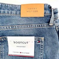 Tommy Hilfiger Toby Damen-Bootcut-Jeans, W31/L30, Denimblau, Normale Bundhöhe