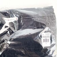 Tommy Hilfiger UW0UW06186 BDS Damenkleid mit Smok-Effekt Größe S Schwarz